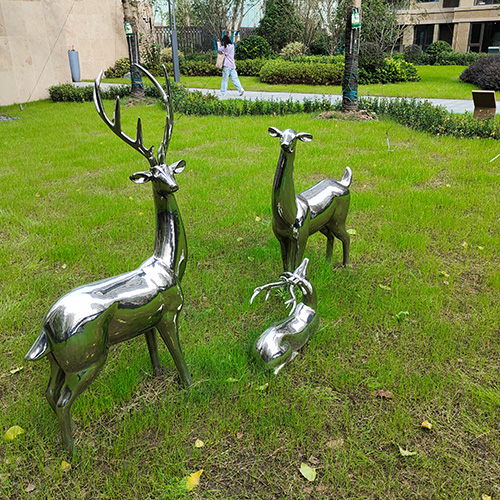 不銹鋼雕塑《鹿》